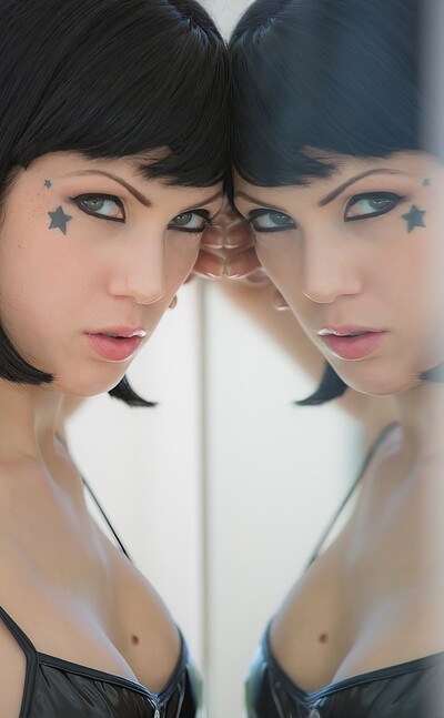 Asphyxia Noir and Greg in Ass on noir from