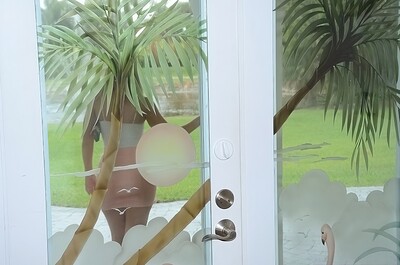 Shelby Paige in Slide in from 