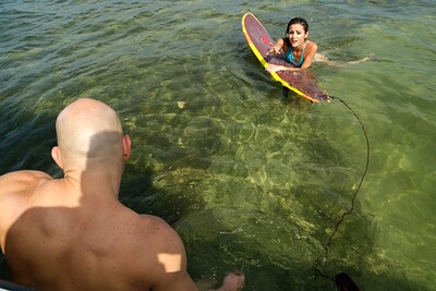 Renee Roulette in Surf rider from 
