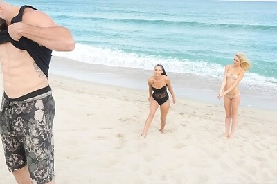 Emily Kae and Esmi Lee in Peek a boob from