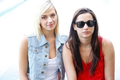 Emma Mae and Georgia Jones in Sweet seductress from 