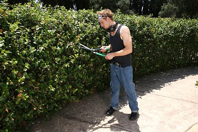 Ariella Ferrera in Backyard banging from 