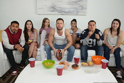 Maya Kendrick and Vanessa Sky in Super Sunday Sluts from