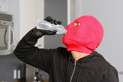 Kendall Woods in Shower Robber from 