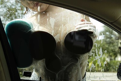 April Dawn in Boob Wash from 