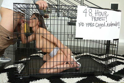Olivia Wilder in Caged Pussy from