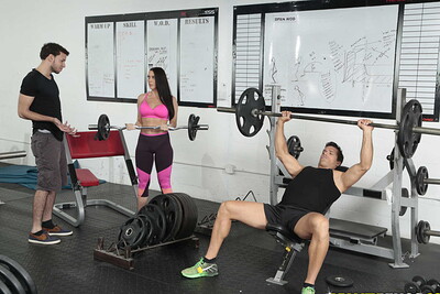 Rachel Starr in Gym And Pussy Juice from 