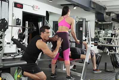 Rachel Starr in Gym And Pussy Juice from 