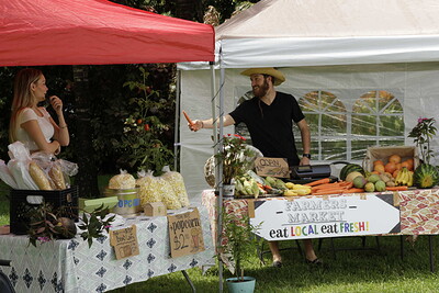 Quinn Wilde and Rina Ellis in Farmers Market Sluts from