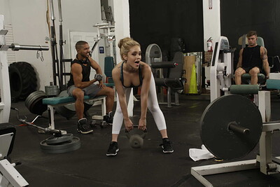 Kali Roses in Gym Prankers from
