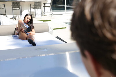 Tiffany Brooks in Poolside Poontang from 