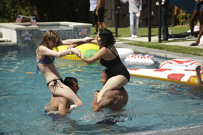 Cali Carter and Jojo Kiss in Bone On The Fourth Of July from