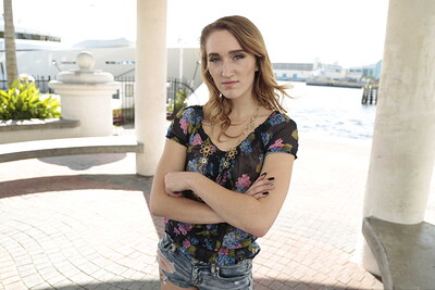 Victoria Gracen in Parking Lot Perv from