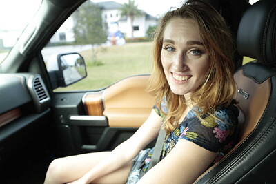 Victoria Gracen in Parking Lot Perv from