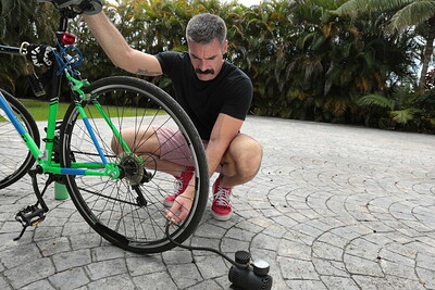 Sydney Hail in Bicycle Rescue from