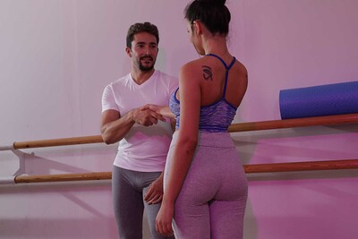 Alyssia Kent and Gerson Denny in Wet Marks The Spot from