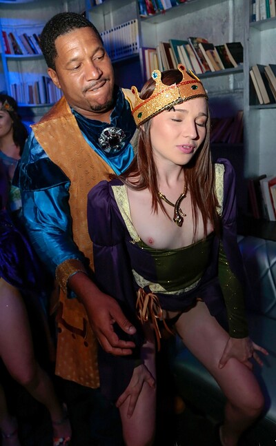 Goldie Ortiz and Dylan Daniels in Game Of Pussy from