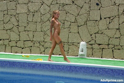 Silvia Dellai in Girl In The Swimming Pool from 
