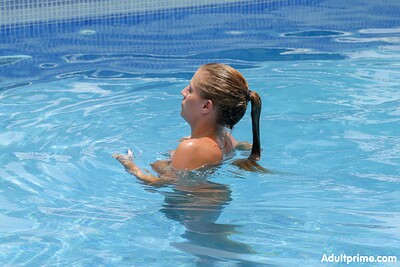 Silvia Dellai in Girl In The Swimming Pool from 