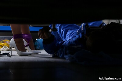 Wendy Moon in Garage from 