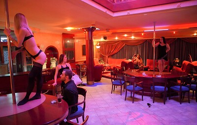 Nela Decker in Her first experience in a night club from 