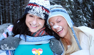 Christine D and Ella B in Winter Special 12 from 