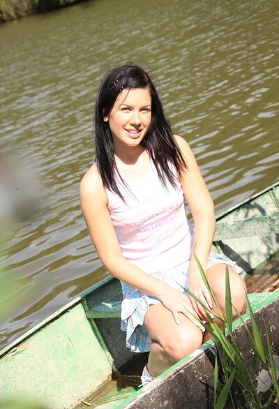 Jeanine B in Schoolgirls Holiday 150 from 
