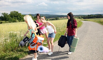 Sara J and Tessa E in Schoolgirls Holiday 215 from 