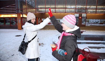 Linda O and Nicoletta H in Winterspecial 17 from 