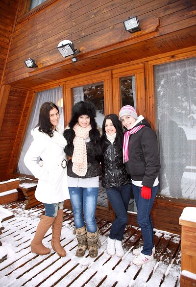 Linda O and Nicoletta H in Winterspecial 17 from 