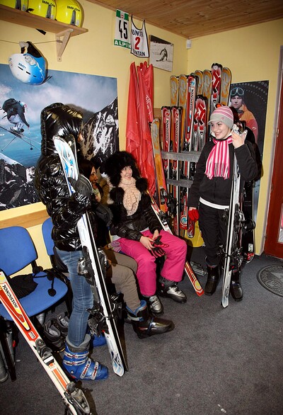 Linda O and Nicoletta H in Winterspecial 17 from 