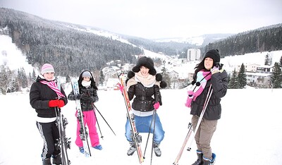 Linda O and Nicoletta H in Winterspecial 19 from 