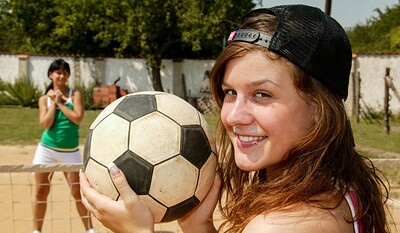 Wendy A and Alexa A in Sporty Teens 137 from 