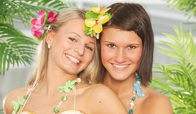 Mia B and Debbie E in  from 