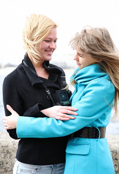 Louise I and Masha B in  from 