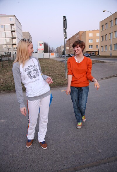 Lucie K and Sandra Z in  from 