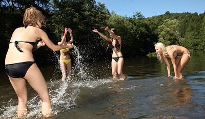 Sara J and Nessy in  from 