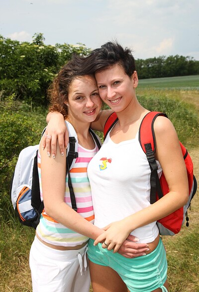 Nicoletta H and Christina J in  from 