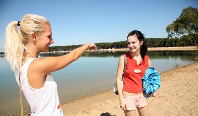 Sara J and Ester B in  from 