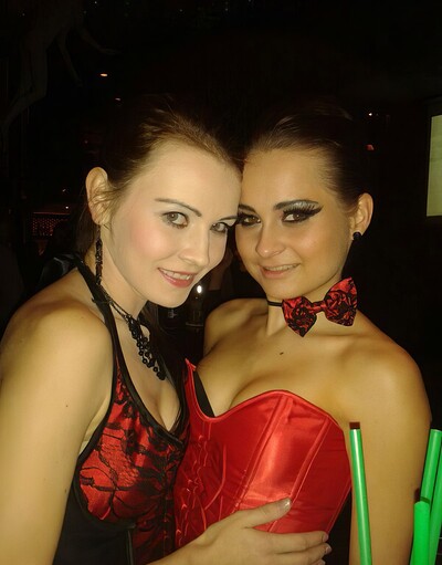 Ashley I (right) in  from 