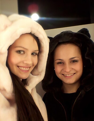 Ashley I (right) in  from 