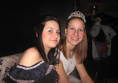 Ashley I (right) in  from 