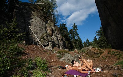 Sara J and Nessy in  from 