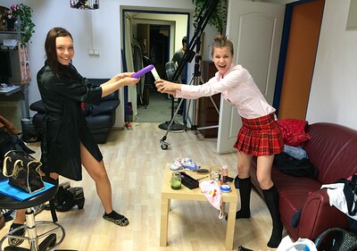 Sara Kay and Morgan R in  from 