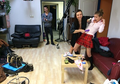 Sara Kay and Morgan R in  from 