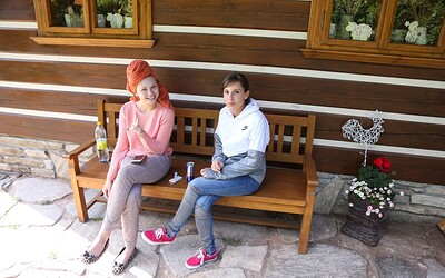 Cayla A and Anabelle in  from 