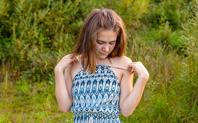 Mette in The simple life from 