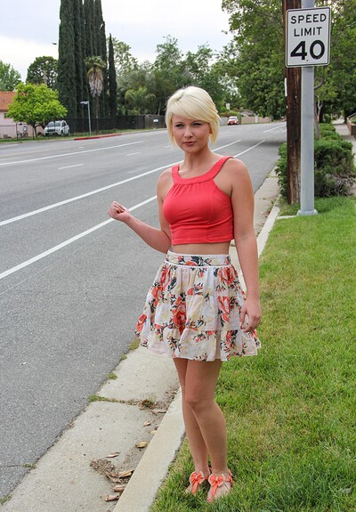 Dani Desire in Can you give me a ride downtown? from 