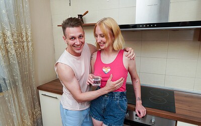 Emma Korti and Steve G in Squeezing her tits from 