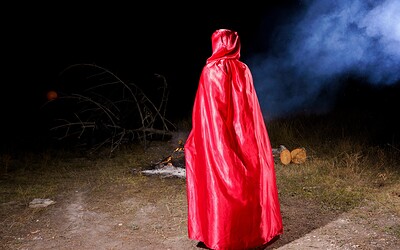 Eva Tender and Sirena Milano in Haunted Halloween from 